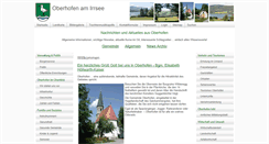 Desktop Screenshot of oberhofen-irrsee.at
